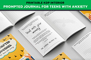 KDP Journal for Teens with Anxiety, an Illustration by PublishingHelper (Thumbnail 2 of 4)