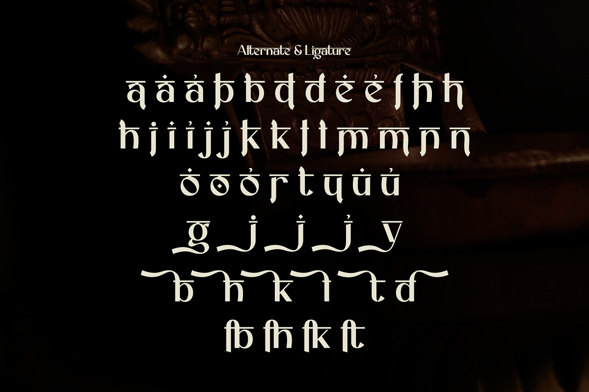 Houljoe - Hindi Display Font, a Font by Flawless And Co (Photo 8 of 10)