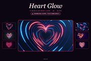 Heart Glow - 12 4K Loops, a Background Graphic by Photocreo Michal Bednarek (Thumbnail 1 of 7)