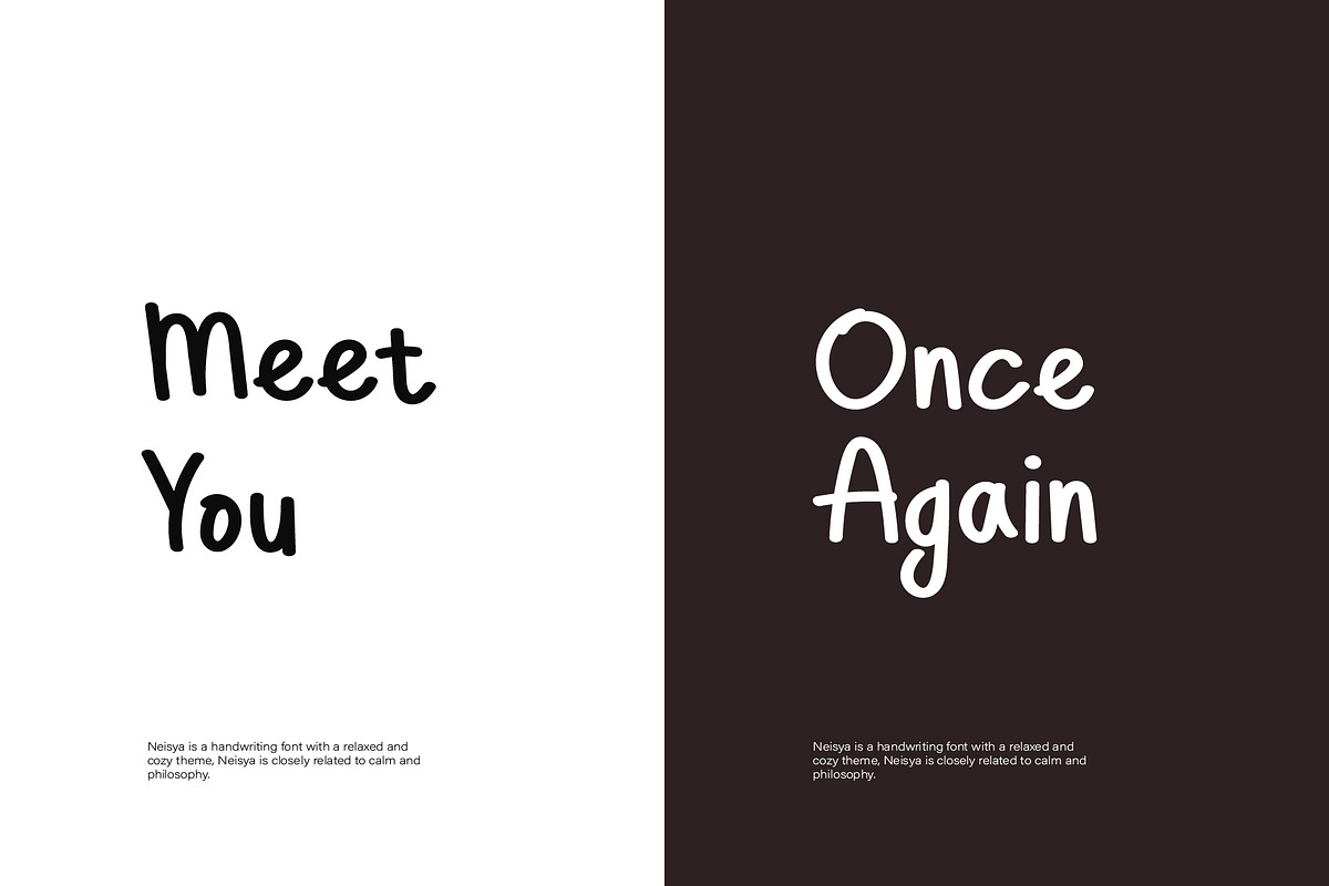 Neisya Font, a Script Font by Phoenix Dungeon (Photo 3 of 9)