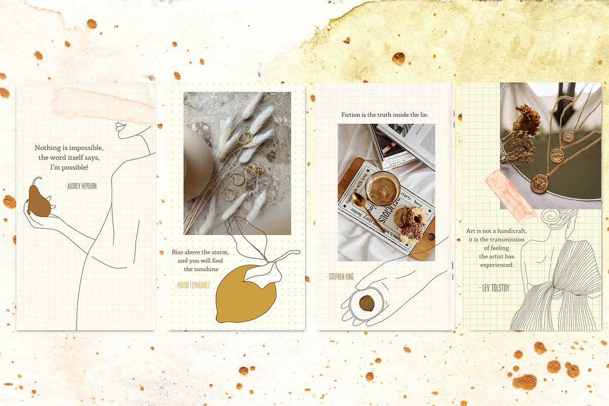 Poetry Collection for CANVA, a Social Media Template by Scarlet Heath Art (Photo 17 of 32)