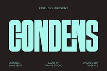 Condens - Modern Sans Serif