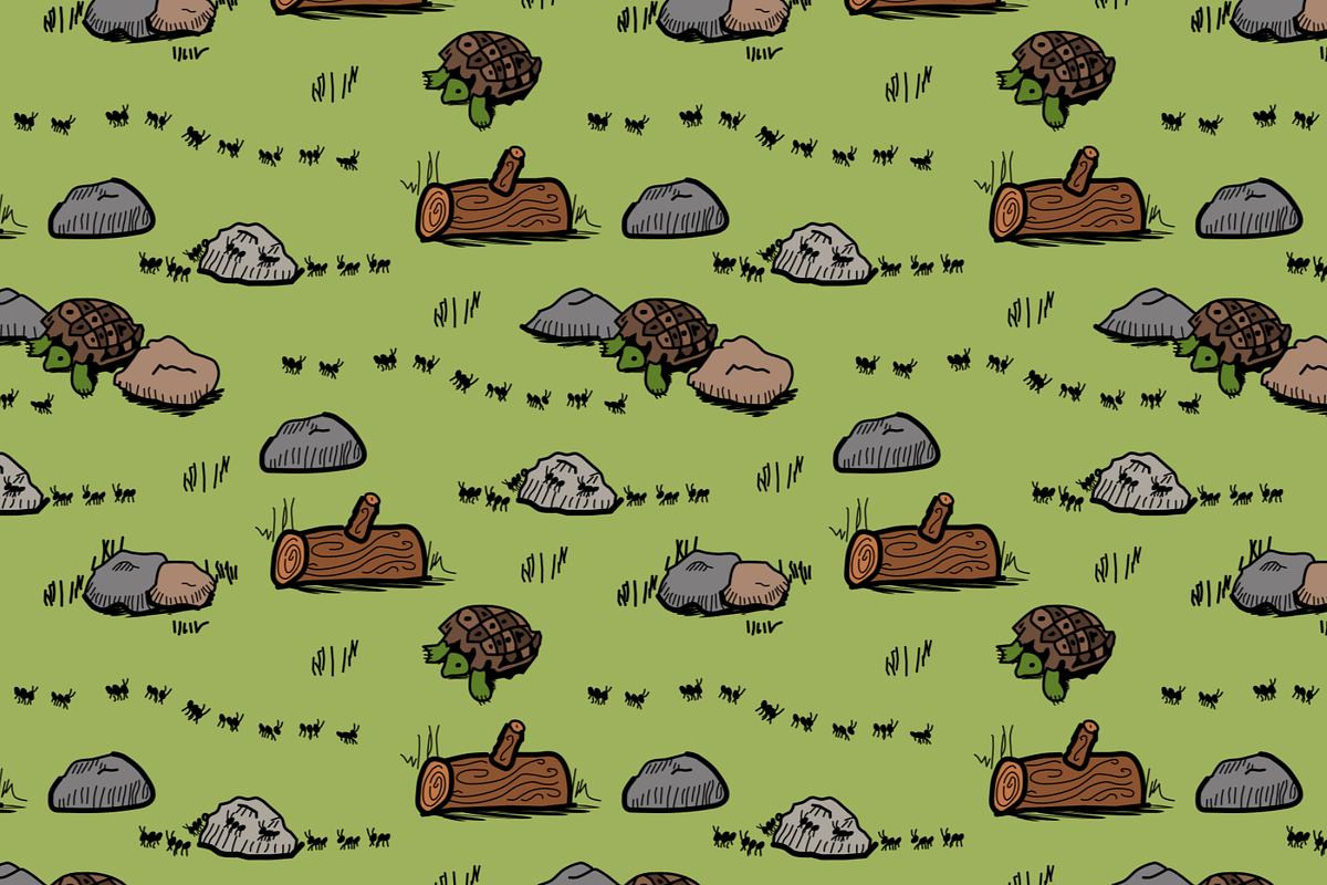 Doodle Art Pattern Bundle, a Food Illustration by AJ Doodles (Photo 3 of 13)