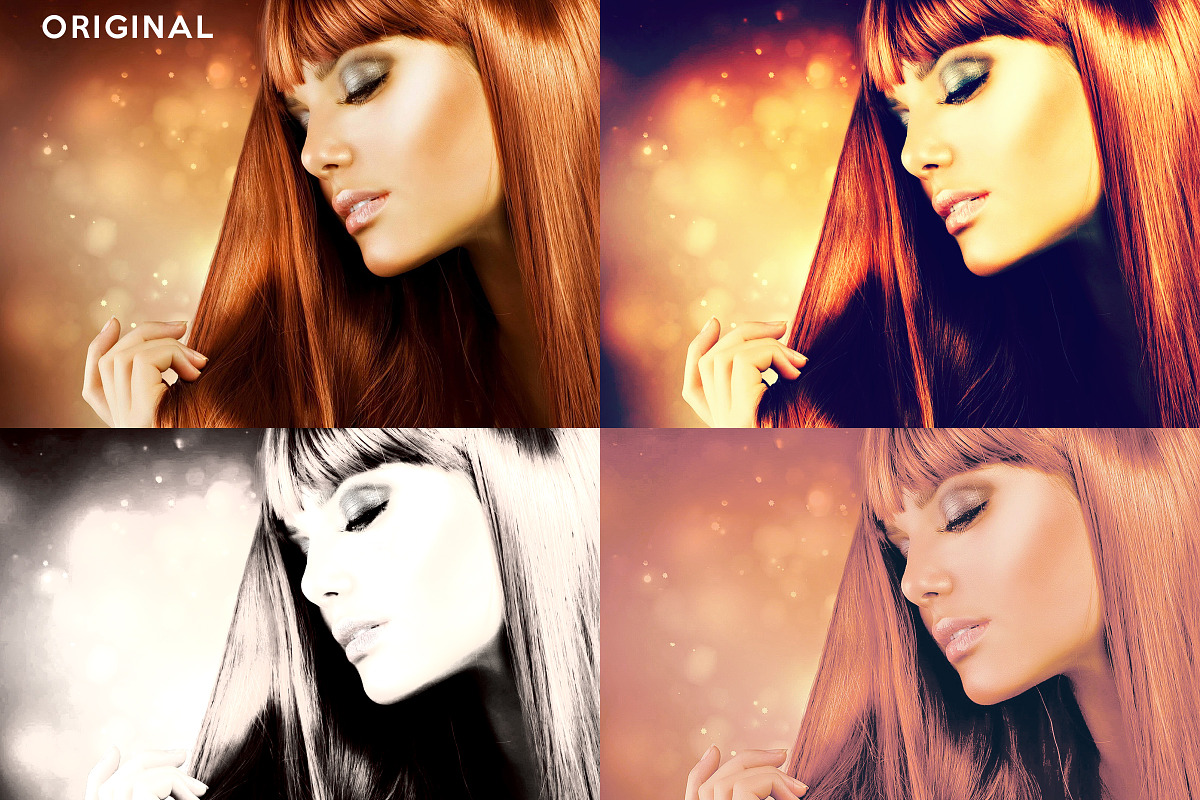 Set 2. 28 Photoshop Lighting Actions, an Action Add-On by JasGraphicTools (Photo 3 of 4)