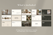 Editorial Airbnb Welcome Book Deck, a Presentation Template by batang (Thumbnail 2 of 4)