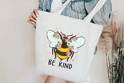 Bee Kind Png Sublimation Sublimation, a Graphic by Owlsome.Designs (Thumbnail 2 of 6)