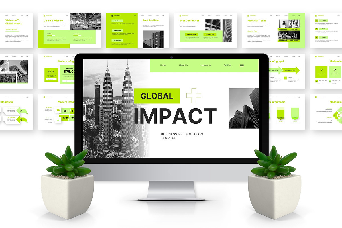 Global Impact - Business Keynote preview 5