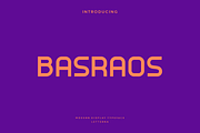 Basraos - Modern Display Typeface, a Sans Serif Font by Letterna (Thumbnail 1 of 4)