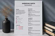 MODERN RESUME TEMPLATE (R16), a Resume Template by dulchaer29 (Thumbnail 1 of 4)