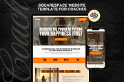 Coach Squarespace Website Template, a Squarespace Template by DesignsbyMariaStudio (Thumbnail 1 of 10)