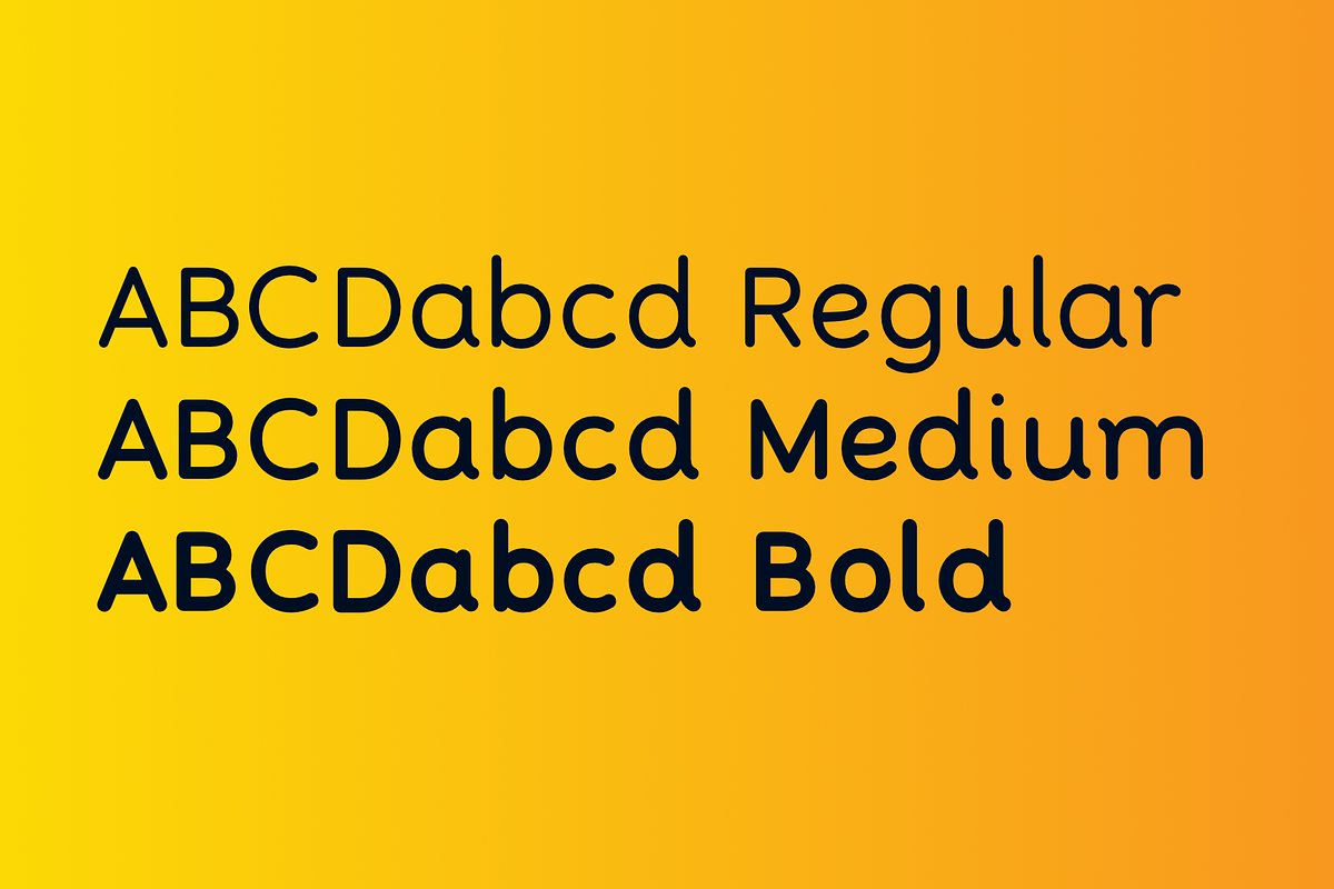 Picturebook typeface family, a Sans Serif Font by Andy Peat (Photo 5 of 8)