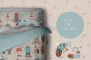 Cute Monsters collection, a Pattern Graphic by watercolor kamill (Thumbnail 6 of 10)