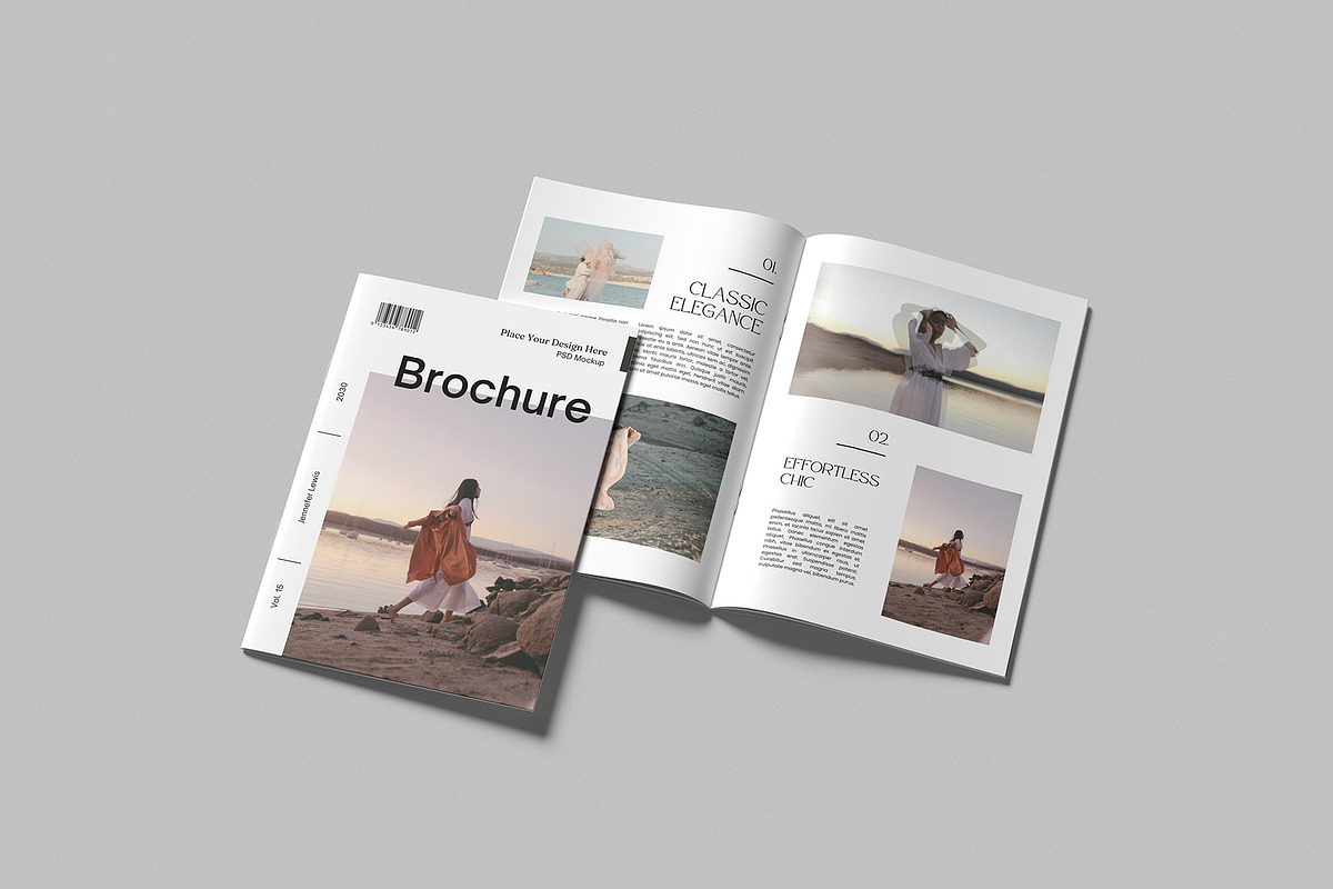 A4 Catalog Brochure Mockup, a Books & Magazine Mockup by graphictime (Photo 8 of 12)