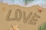 Beach Sand Letters & Numbers Pack, an Object Graphic by Andrew Skoch Design (Thumbnail 4 of 6)
