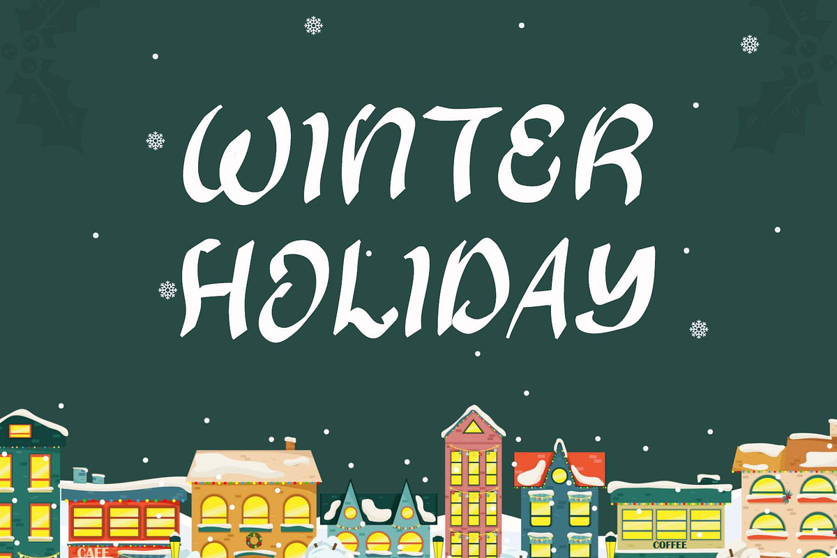 Hilary Christmas, a Blackletter Font by Yoga Letter (Photo 2 of 6)