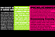 East Broadway, a NYC type., a Sans Serif Font by Tipos Pereira (Thumbnail 10 of 14)