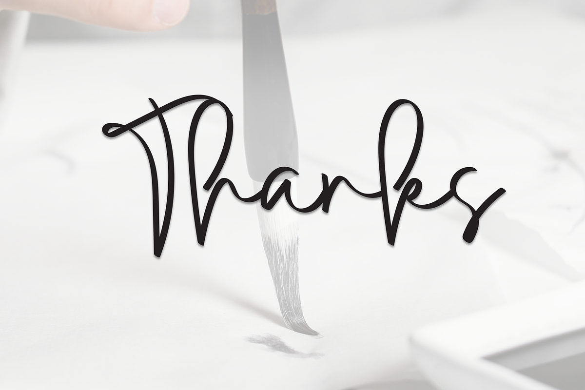 Calligraphy | Script Font, a Handwritten Font by Scratchones (Photo 8 of 8)