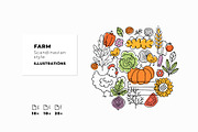 Farm illustrations, an Animal Illustration by adehoidar (Thumbnail 1 of 5)