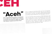 Aceh - Geometric Sans Serif Family, a Sans Serif Font by Ridha-38.lineart (Thumbnail 4 of 10)