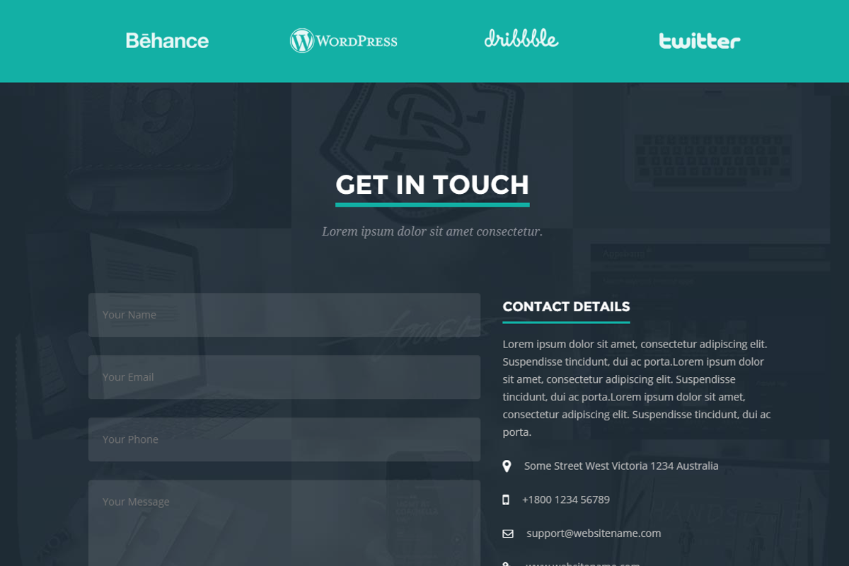 Flatfy - Responsive Resume / CV, a Bootstrap Template by Linewp (Photo 4 of 4)