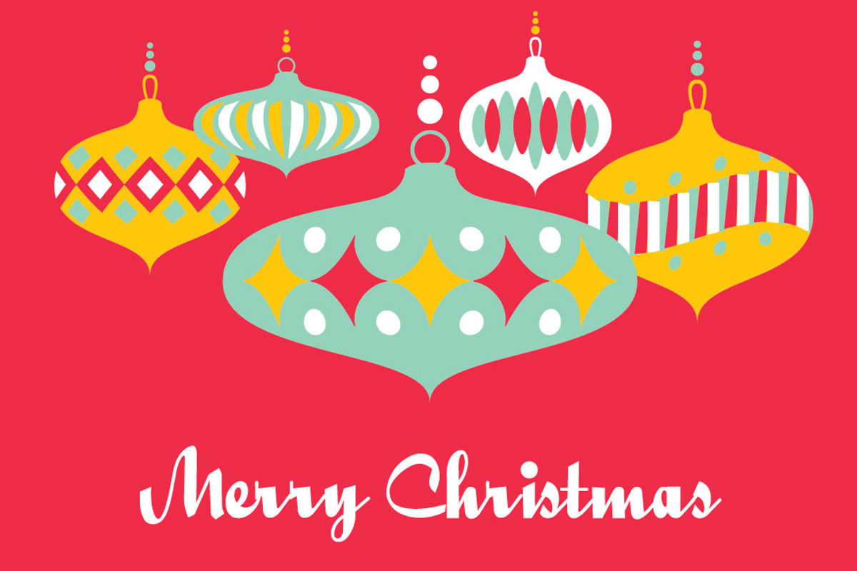 Christmas Greeting Background, a Decorative Illustration by Do2design