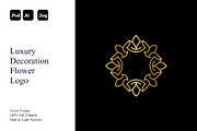Luxury Decoration Flower Logo, a Branding & Logo Template by Luxury Logos (Thumbnail 1 of 4)