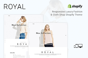 Royal Fashion Shop Shopify Theme, a Shopify Template by ThemeTidy Shopify Agency