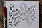 Script & Sketch Procreate Brushes, a Brush Add-On by Inky Pixels (Thumbnail 9 of 15)