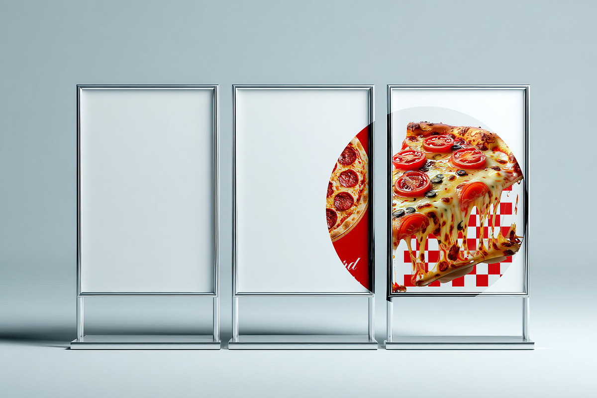 Urban Street Billboard Mockup Bundle, an Advertising Mockup by Mego-studio (Photo 11 of 11)