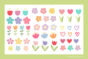 Cute Little Easter Clipart, an Object Graphic by PixelPaperPrints (Thumbnail 6 of 8)