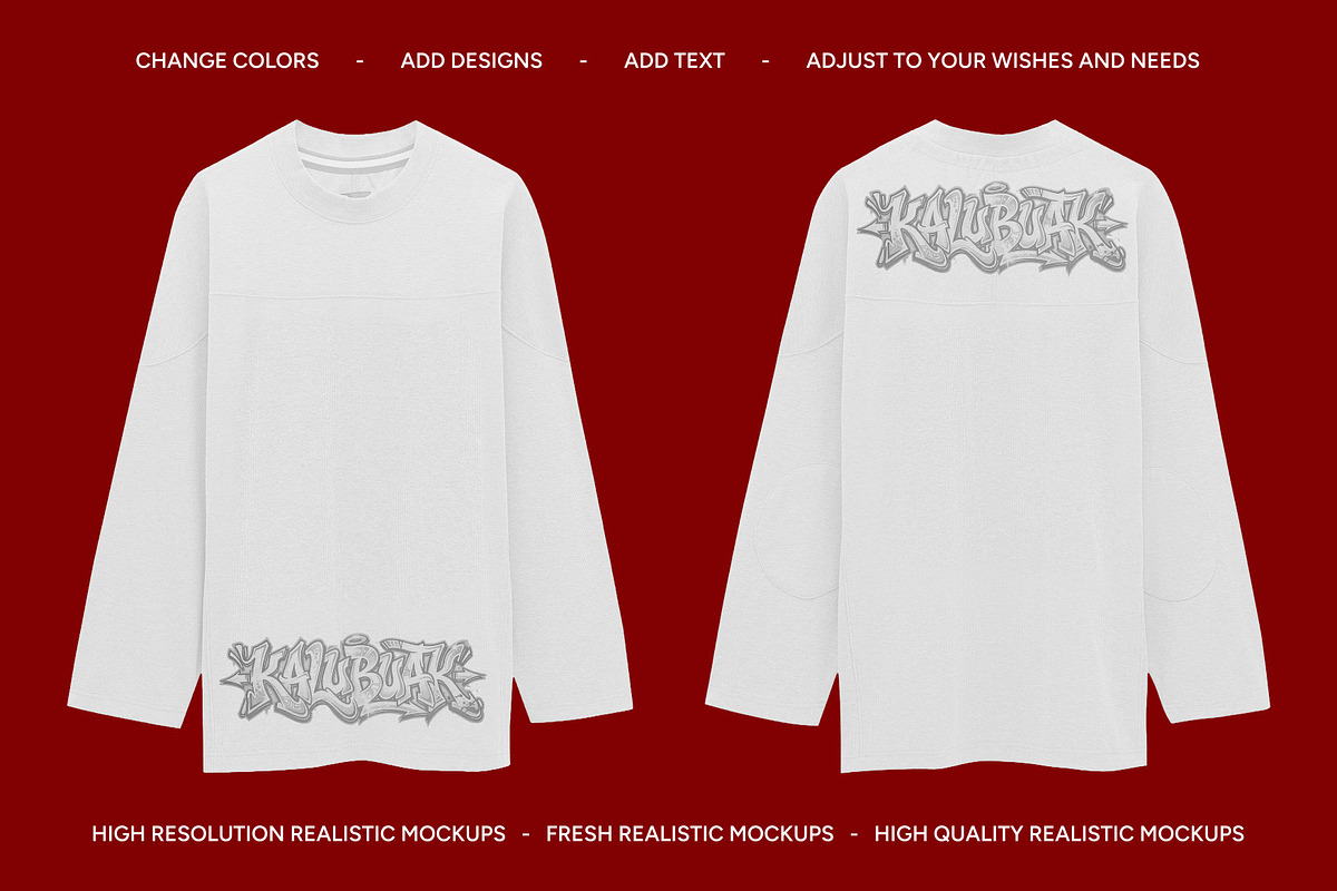 100 Realistic Clothing Mockup, a Merchandise Mockup by AtelierDuVow (Photo 4 of 16)