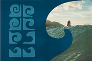 Waves - Hand Drawn Organic Waves, a Decorative Illustration by Madeline ODonoghue Design (Thumbnail 8 of 13)