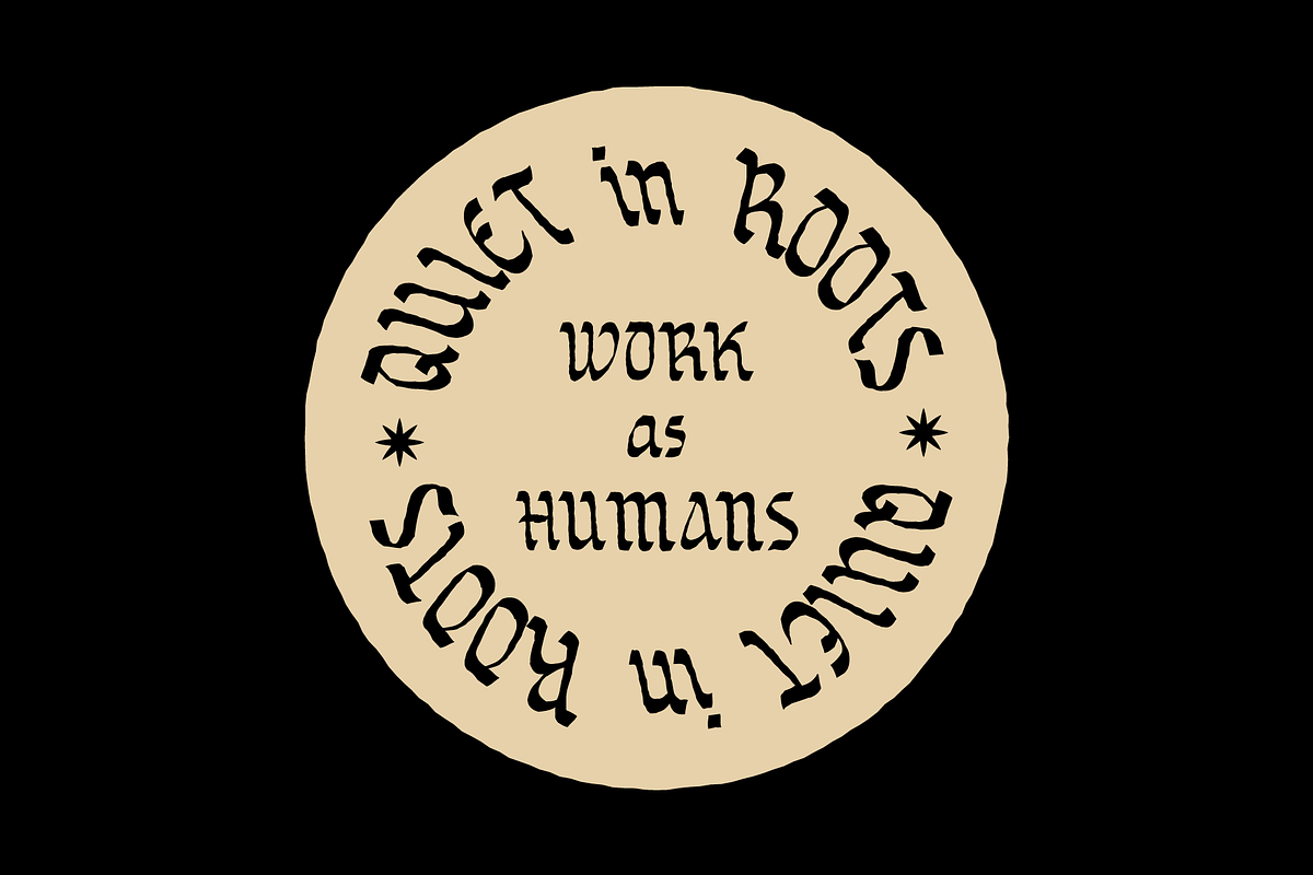 SFC Sortvane, a Blackletter Font by Skilline Supply Co. (Photo 4 of 15)