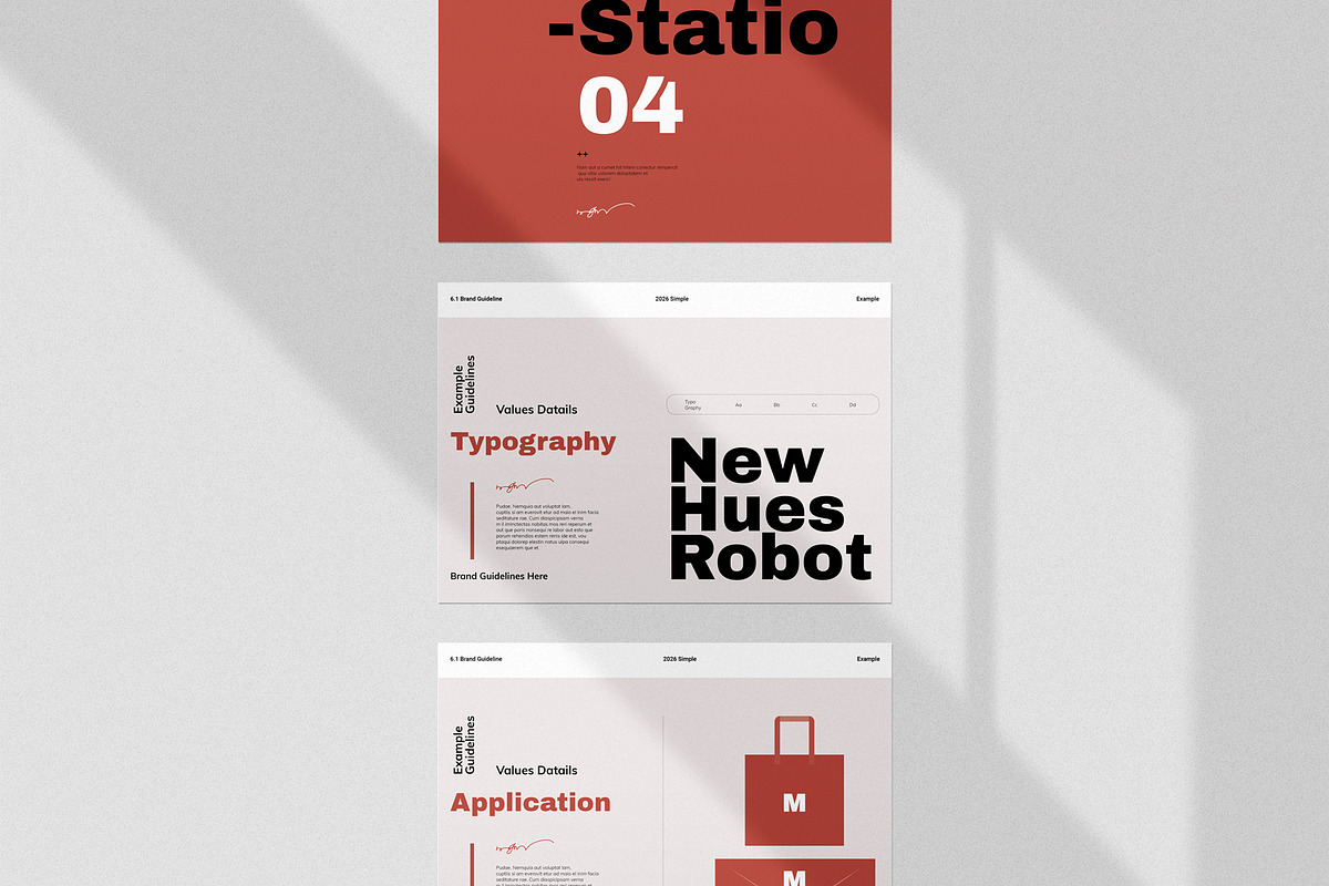 Brand Guidelines Template, a Brochure Template by metastudio38 (Photo 6 of 8)