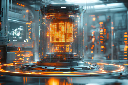 Futuristic energy source, with intri, a Background Photo by Pixeness