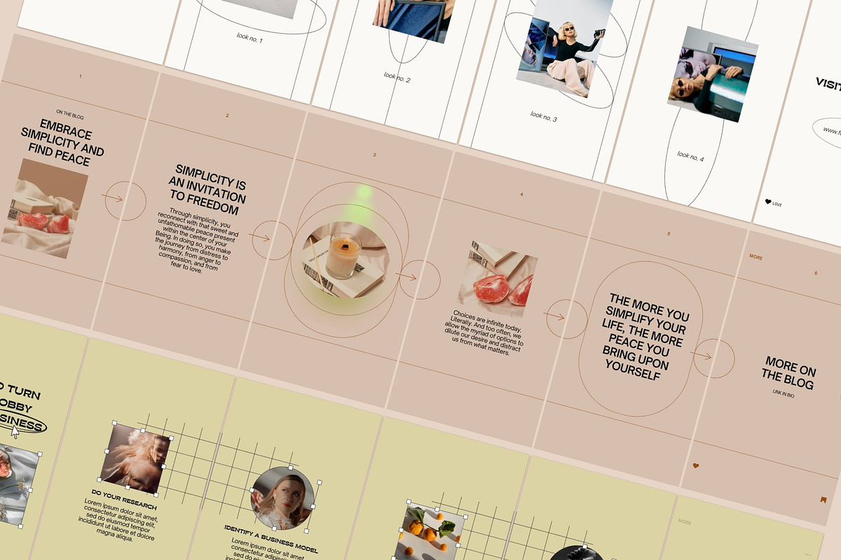 Instagram Carousel Bundle, a Social Media Template by Bonumo (Photo 17 of 24)