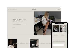 Drive Squarespace Template