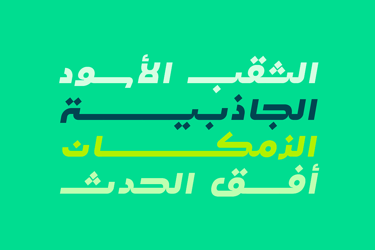 Lafet - Arabic Typeface, a Script Font by Mostafa El Abasiry (Photo 11 of 17)
