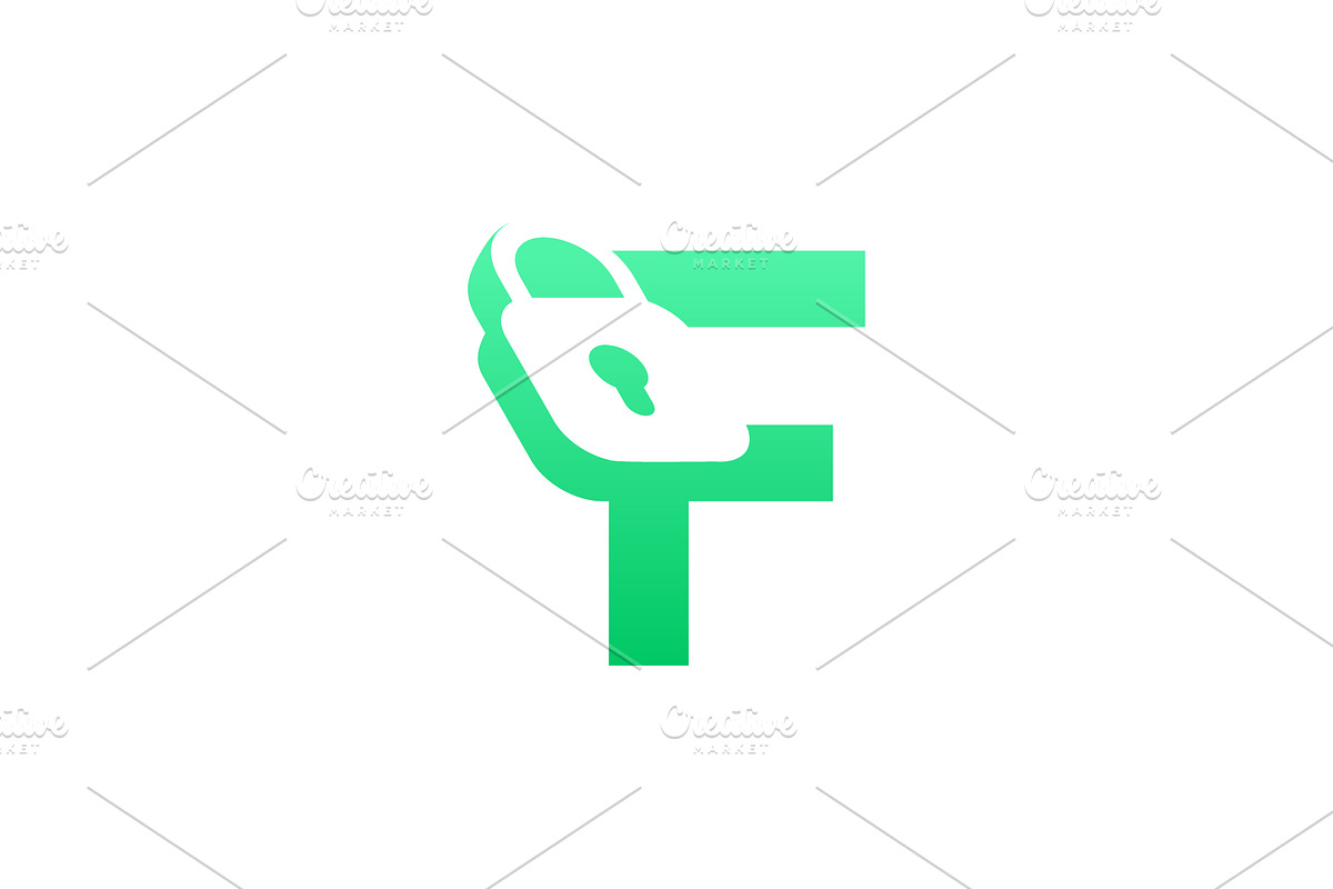 modern initial letter F padlock logo, a Branding & Logo Template by Rasagama Studio