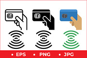 Payment Card Icons, a Solid Icon by Artonix (Thumbnail 1 of 2)