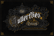 Antraxen for Tattoo & Liquor Brand, a Blackletter Font by ilhamtaro (Thumbnail 2 of 10)