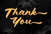 Roaring Majesty, a Script Font by Letterara (Thumbnail 11 of 11)