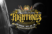 Nightson, a Blackletter Font by uncurve (Thumbnail 8 of 9)