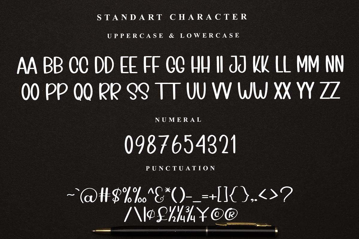 Quote Baby, a Font by FreshTypeINK (Photo 5 of 7)
