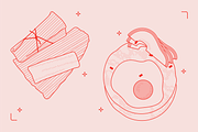 MEXICAN FOOD VECTOR ILLUSTRATIONS, a Food Illustration by TheFoodAtlas (Thumbnail 11 of 16)