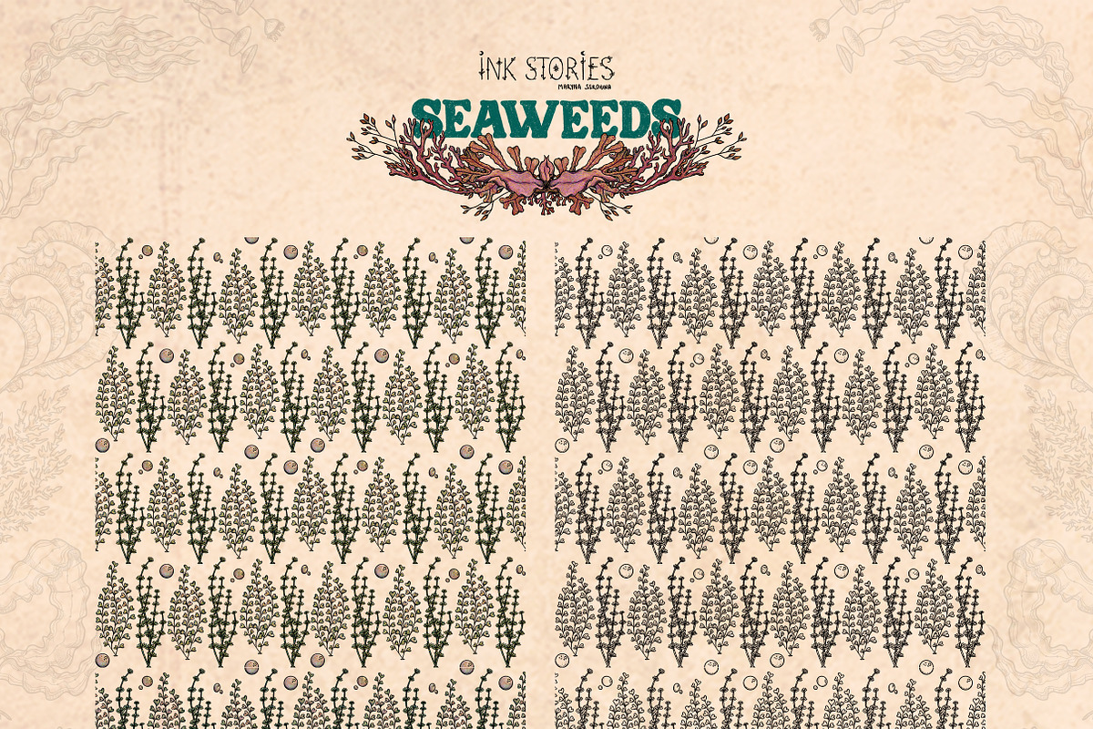 Seaweeds, an Object Illustration by Ink Stories (Photo 23 of 24)