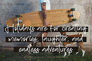 Holleday, a Handwritten Font by Integritype Studio (Thumbnail 5 of 15)