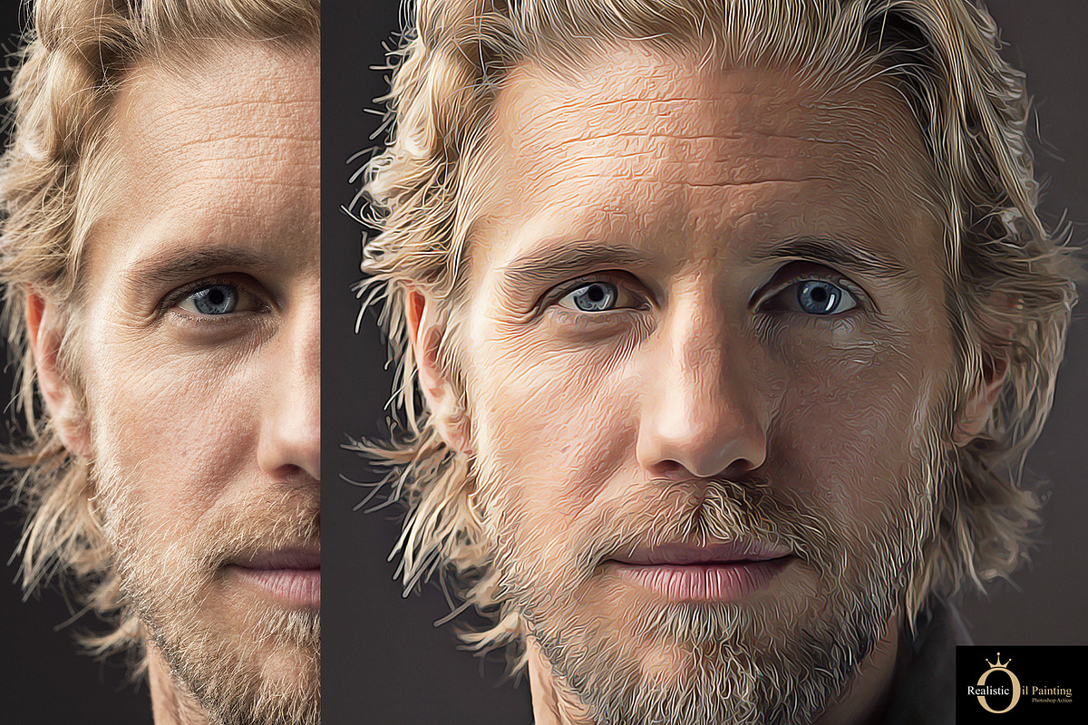 Realistic Oil Painting, an Action Add-On by PSD Action (Photo 11 of 11)