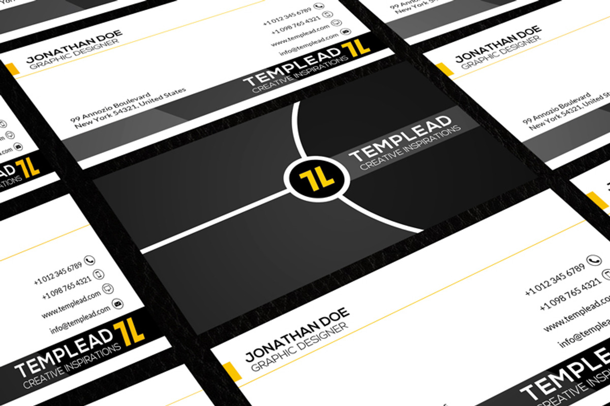 Corporate Business Card CM150, a Business Card Template by annozio (Photo 4 of 4)