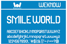 Smile World font